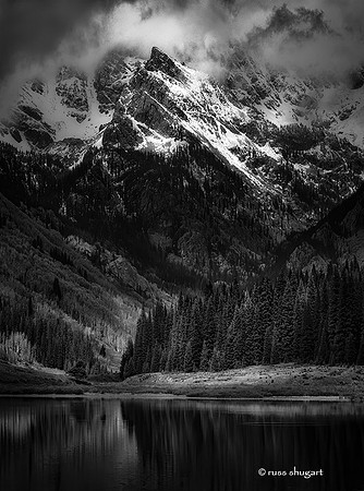 Piney Lake Summer Snow